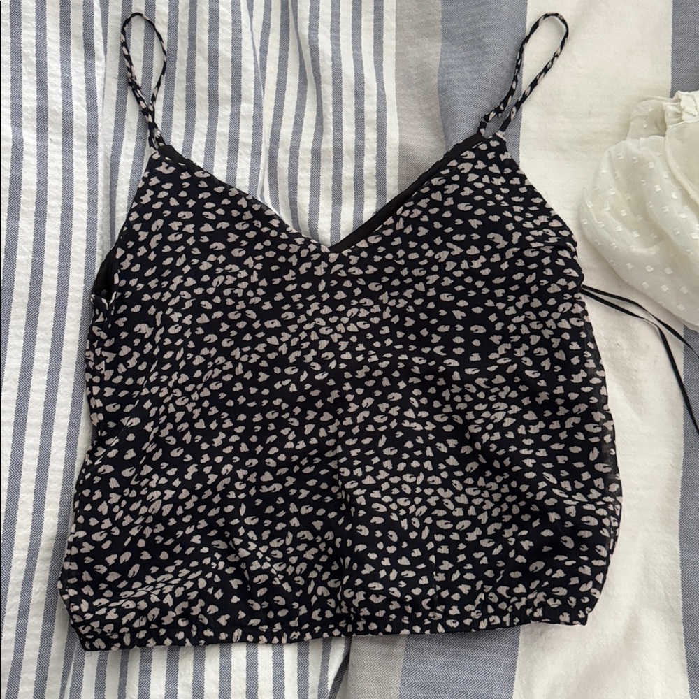 Nine Britton Elegant Black Cami XS